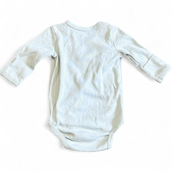 EZDORABLE GOTS-certified 100% Organic Cotton Long Sleeve Unisex Onesies 0-3M - Picture 8 of 10